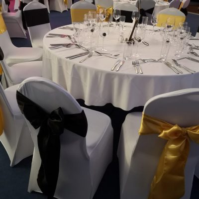 chair sashes and bow hire