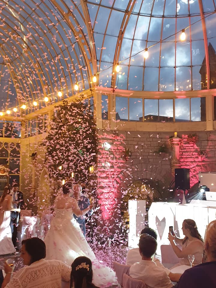 confetti cannon hire gloucestershire