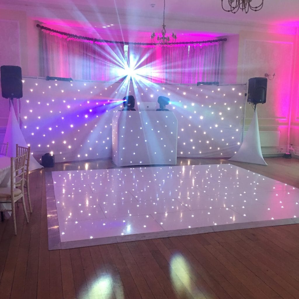 Wedding dancefloor