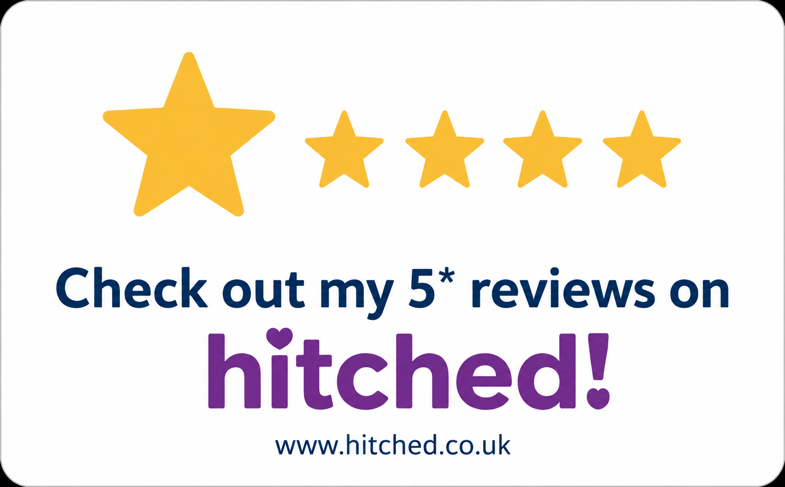hitched wedding dj gloucestershire reviews
