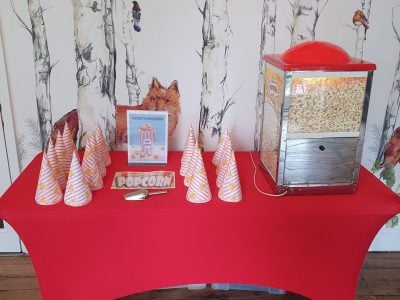 popcorn machine hire